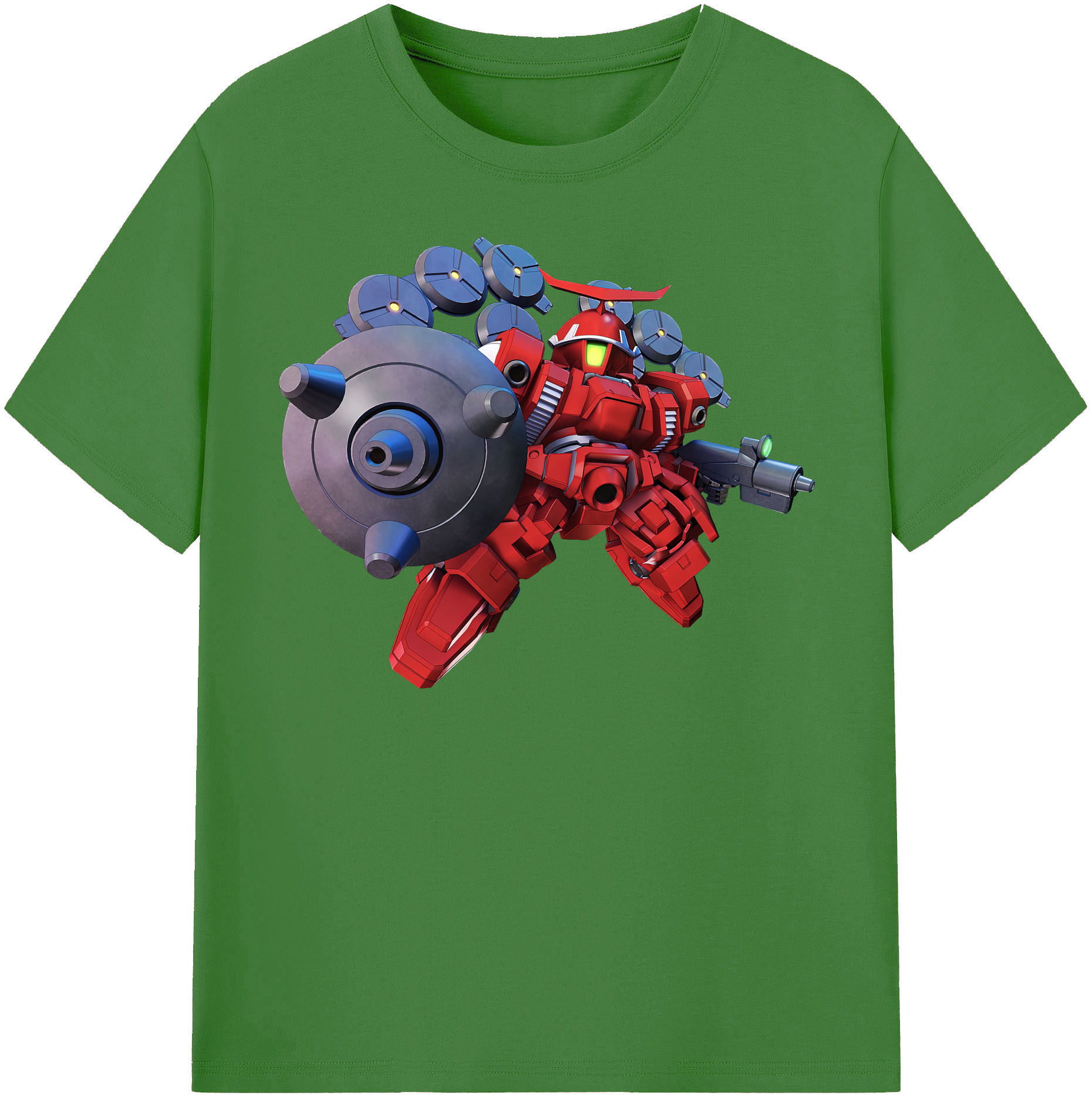 （画像用） 機動戦士ガンダム Mobile Suit Gundam レディースカジュアルプリントTシャツ（綿100％）